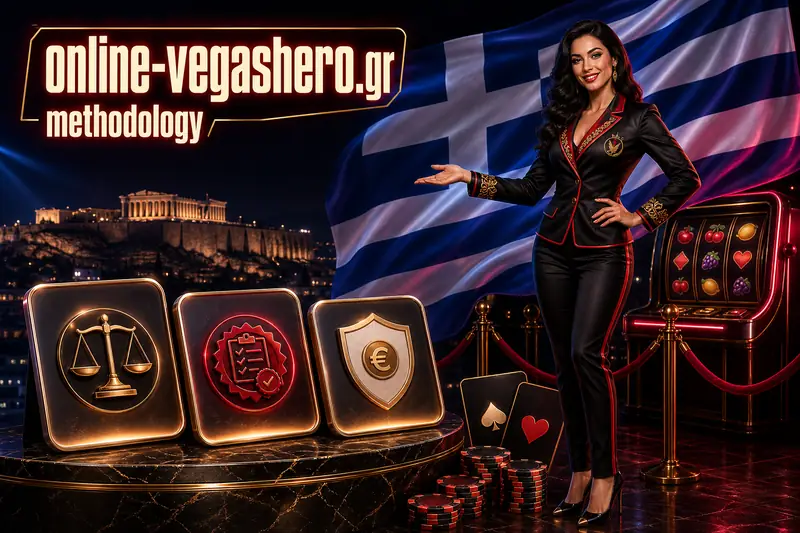 online-vegashero.gr methodology — Μεθοδολογία Αξιολόγησης Καζίνο online-vegashero.gr 2026